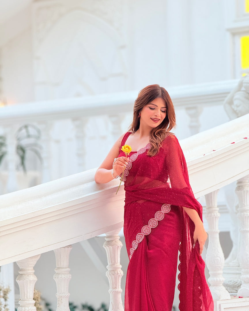Shop Fancy Sarees Online – Elegant Saree Styles for Women